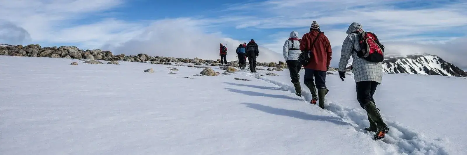 Hiking in Antarctic Cruises